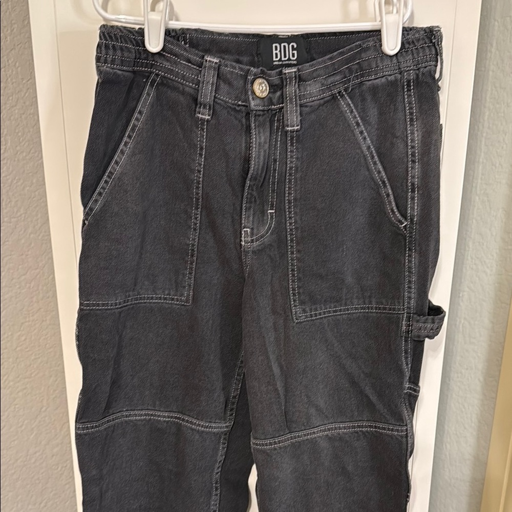 BDG Charcoal Utility Denim Pants